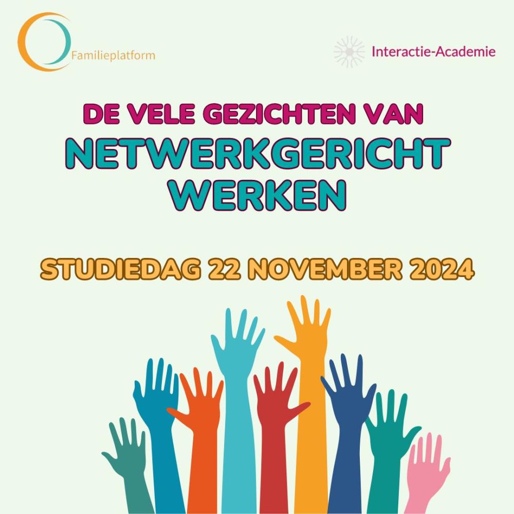 Studiedag ‘De vele gezichten van netwerkgericht werken’ | 22 november 2024
